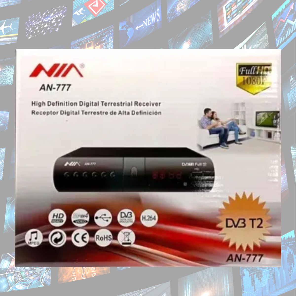 Decodificadores TDT NIA AN-777 y DVB-T2 - Image 4