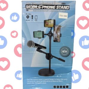 📱✨ Trípode Multifuncional con Aro de Luz y Tres Tonos de Luces 🎥🎤🎧