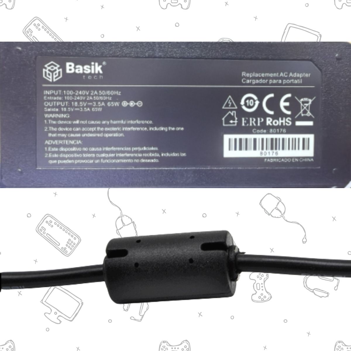 Cargador para Laptop HP – 18.5V / 3.5A (65W) - Image 3
