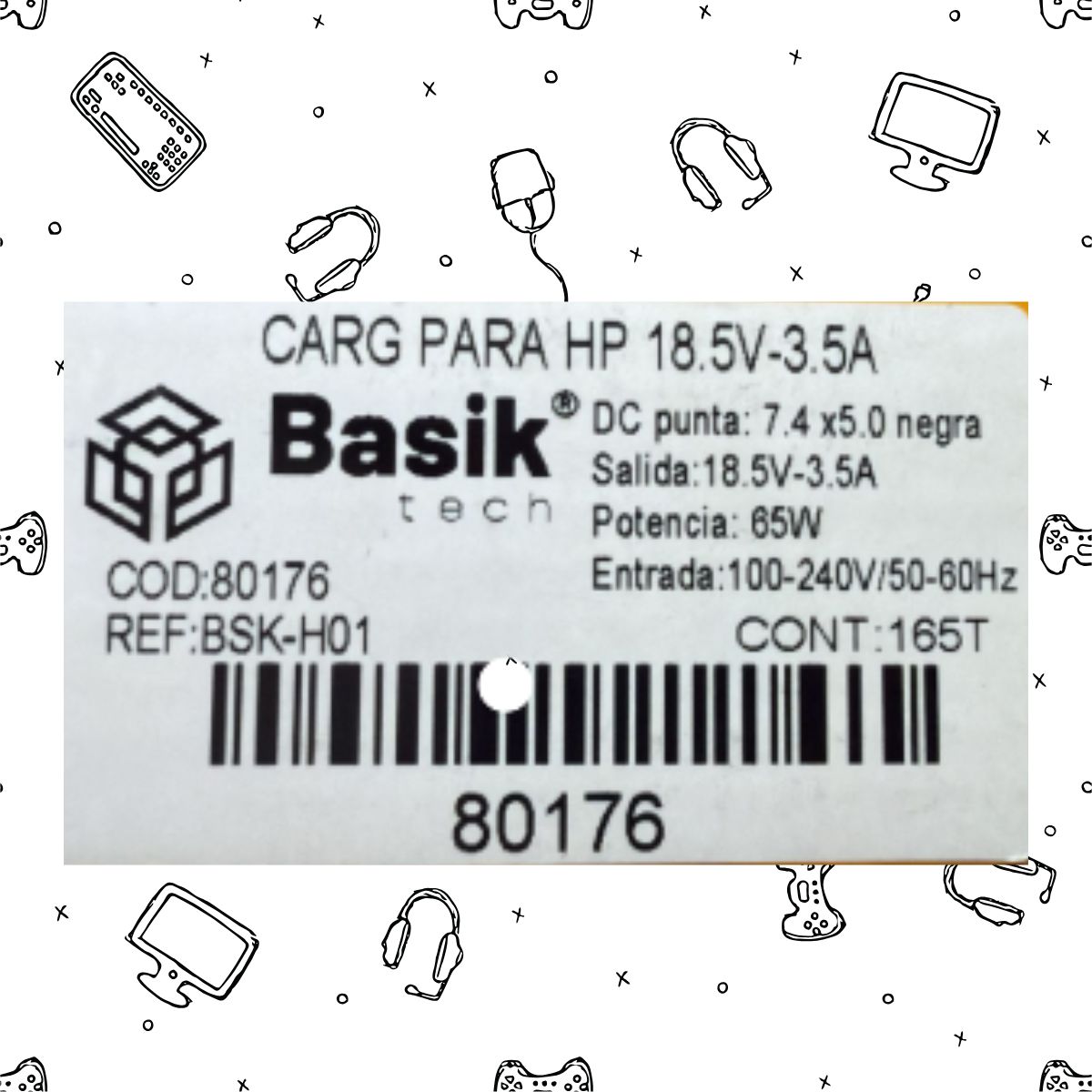 Cargador para Laptop HP – 18.5V / 3.5A (65W) - Image 4