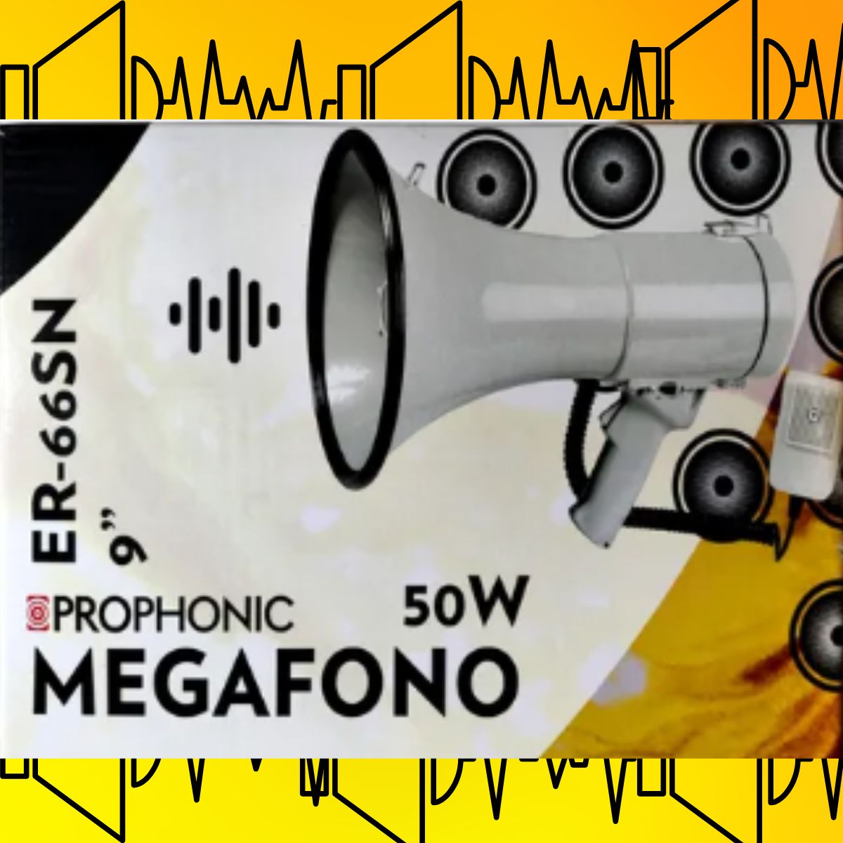 Megáfono Prophonic 50W | 9”
