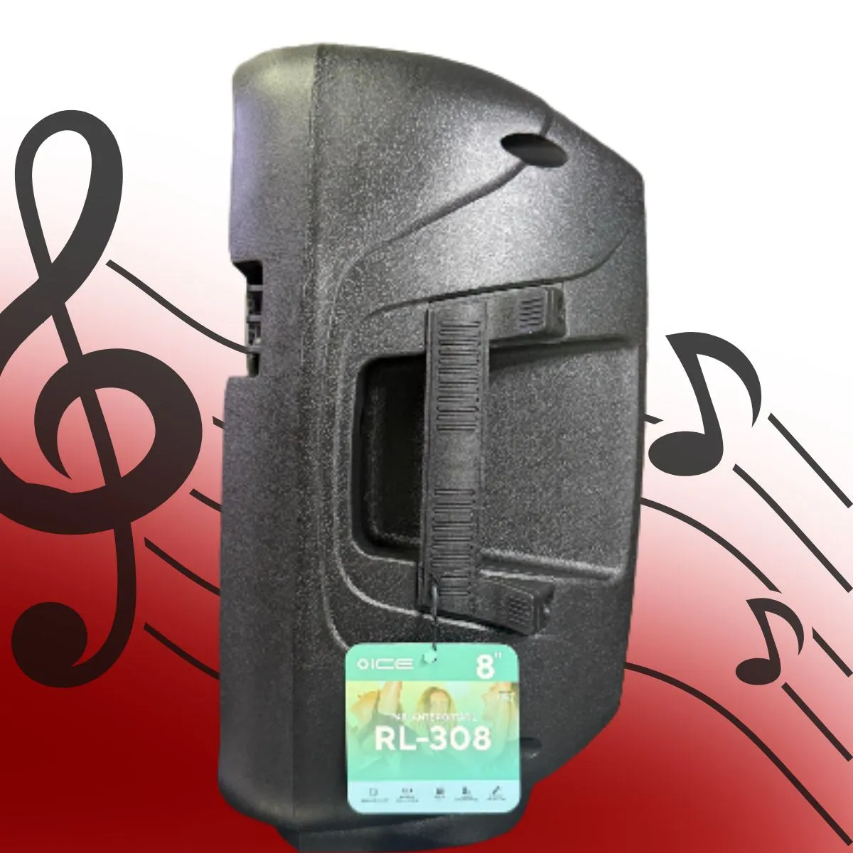 Parlante Portátil OICE RL-308 de 8” - Image 2