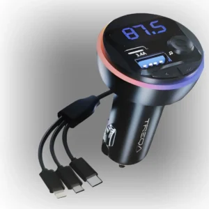 Cargador para carro con mp3